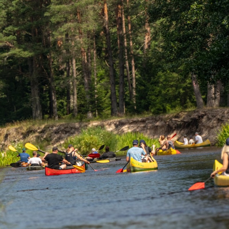 Kurbads 18. ikgadējais laivu piedzīvojums Kurzemē