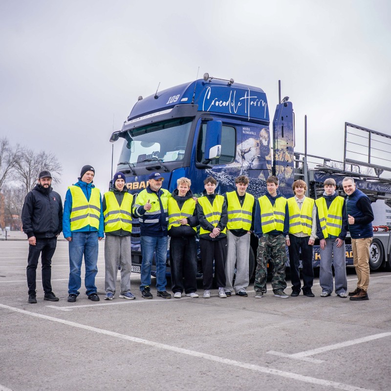 Shadow Day 2026 at the Kurbads logistics base