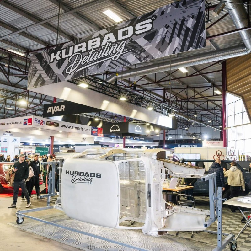 Kurbads Detailing demonstrē inovācijas "Auto 2025"